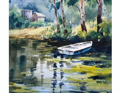 Gallery Of WaterColor Painting By Sofia Wu Mei - China