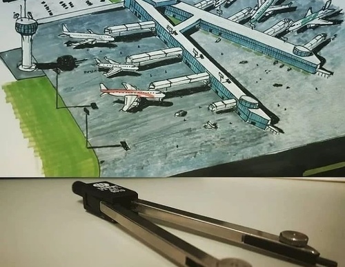 Gallery Of Sketching By Felipe de Castro - Brazil
