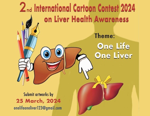 2nd International Liver Health Cartoon Contest -India 2024