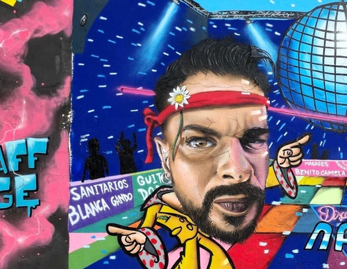 Galería de arte callejero de Nauni - España