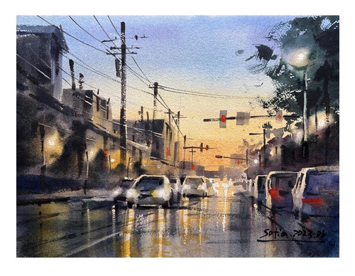 Gallery Of WaterColor Painting By Sofia Wu Mei - China