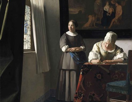 Gallery of painting by Johannes Vermeer - Netherlands