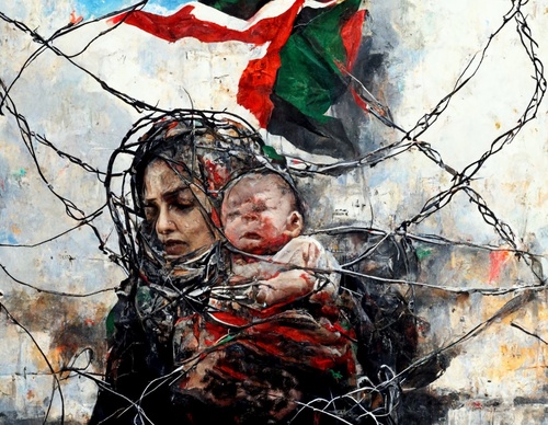 Gallery Of Illustration By Hazim Bitar - Palestine