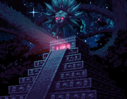 Galería De Ilustración Del Abuelo RetroWave - México