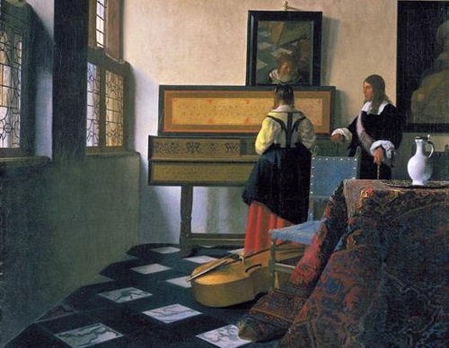 Gallery of painting by Johannes Vermeer - Netherlands