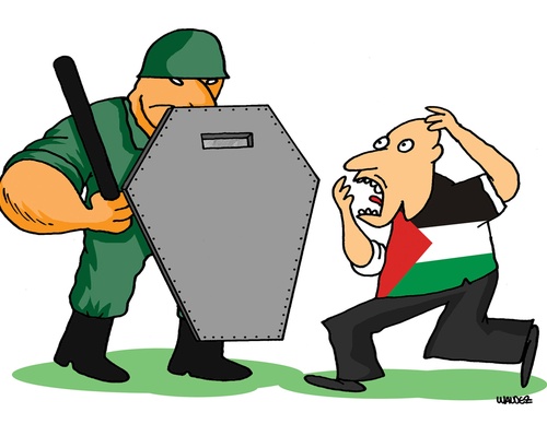 Galeria de cartoon sobre o Genocídio de Gaza