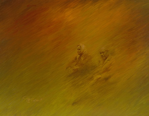 Galería de pintura de morteza katouzian- Irán