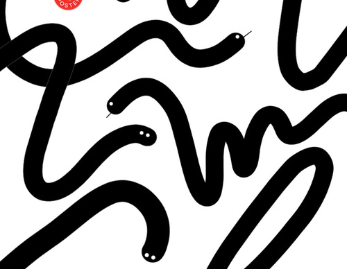 blank poster animal
