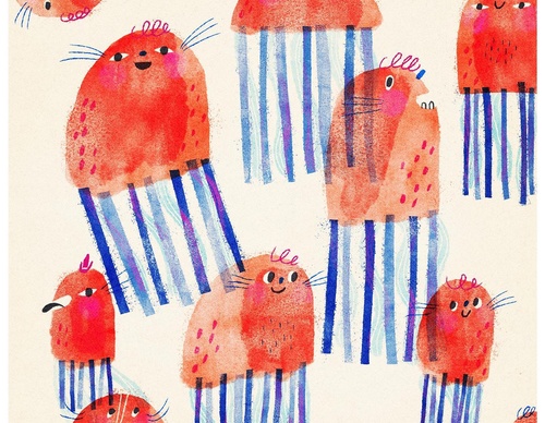 Galeria de ilustrações de Anna Suessbauer-Alemanha