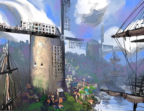 Gallery Of Concept Art By Raphael Vanhomwegen - Belgium