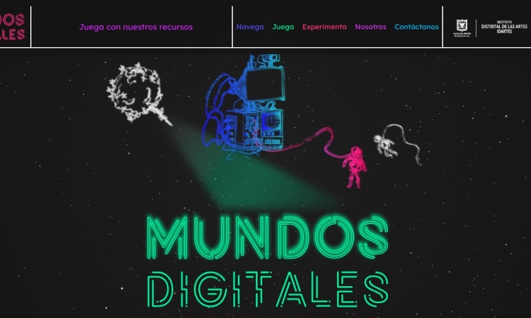 Bogotá em Mundos Digitais, nova plataforma educativa de arte e tecnologia
