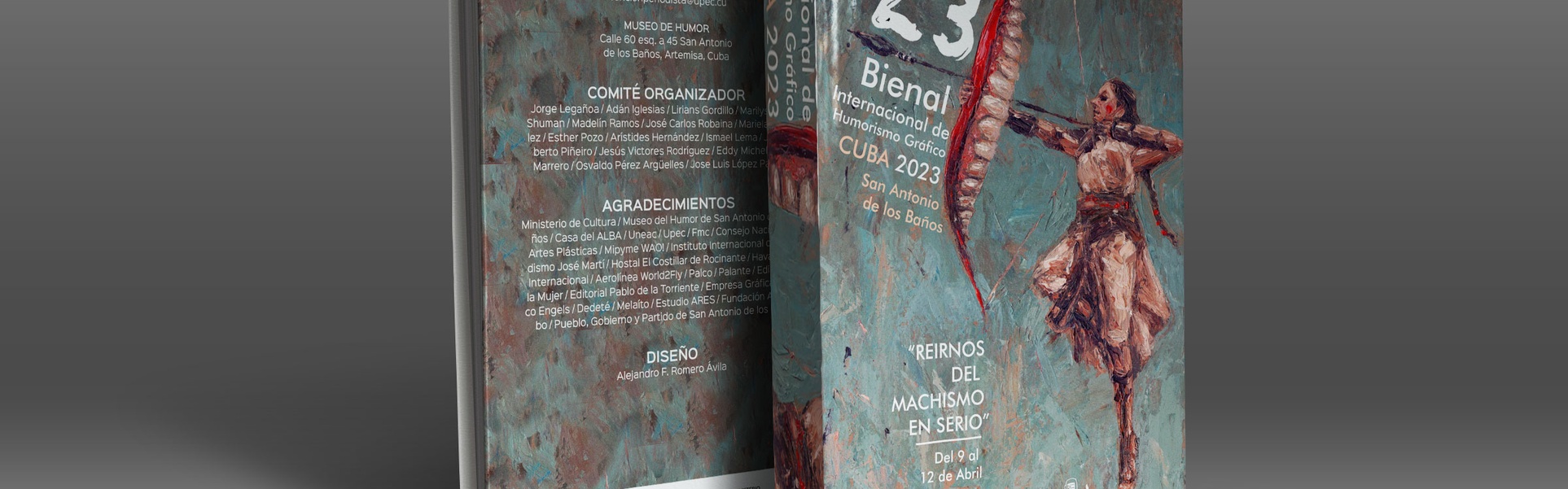 Catálogo /XXIII Bienal Internacional De Humor Gráfico, Cuba, 2023