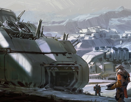 Galería de ilustraciones de Sparth - EE. UU.