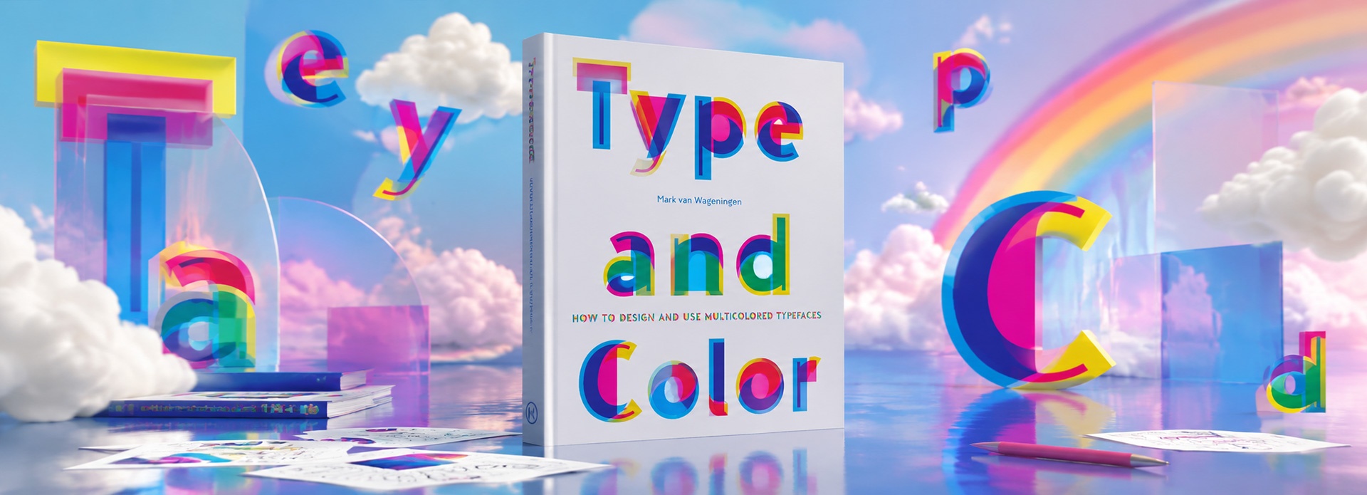 Tipo y color: cómo diseñar y utilizar tipografías multicolor