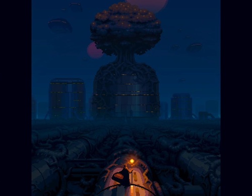 Galería De Ilustración Del Abuelo RetroWave - México