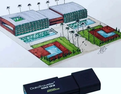 Gallery Of Sketching By Felipe de Castro - Brazil