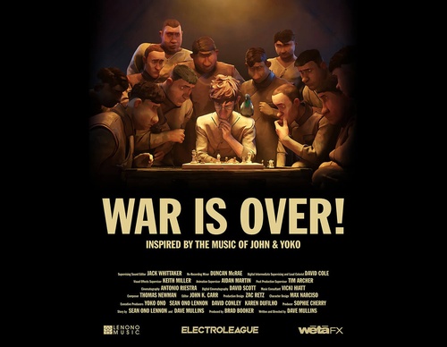 A guerra acabou! , Oscar de Melhor Curta-Metragem 2023