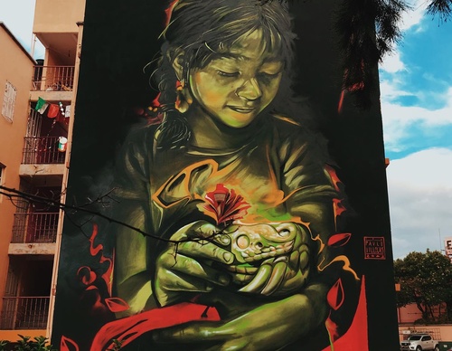 Galería de arte callejero de Paulo Villegas - México
