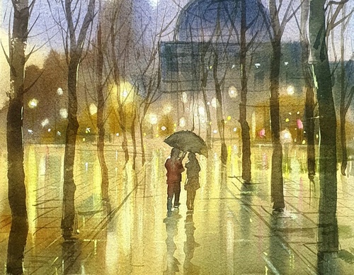 Gallery Of Watercolor Painting By Park Imgyu - South Korea