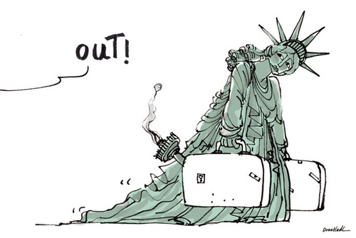 Gallery of Political Cartoons by Doaa El-Adl (Egypt)