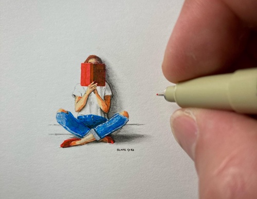 Gallery Of Tiny Art By Blake Gore - USA