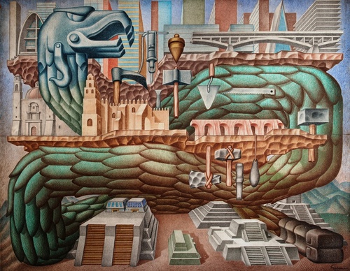 Galería de pinturas de Juan O'Gorman México