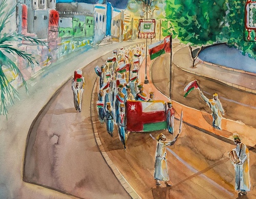 Galería de ilustraciones de Amjed Alsiyabi - Omán
