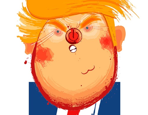 Gallery of Caricature of the 2nd Trumpism International Contest