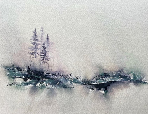 Gallery of Watercolor painting by Karlyn Shahnazarian-Canada