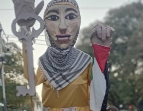 Arte rindió homenaje a la resistencia del pueblo palestino
