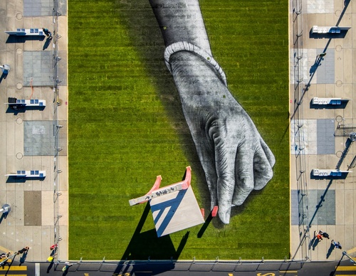 Gallery Of Street Art By Saype - France
