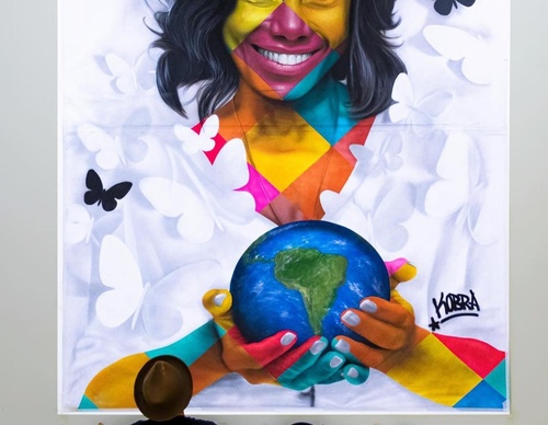 Gallery of street painting by Eduardo Kobra - Brazil