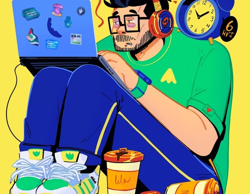 Galeria de Ilustração de Ahmed Mansour - Emirados Árabes Unidos