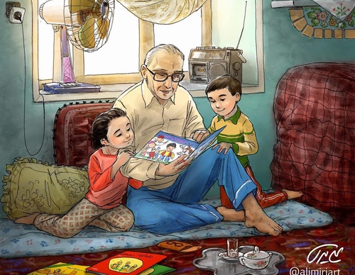 Gallery of illustration by Ali Miri-Iran