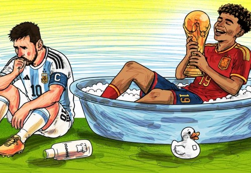 Yamal's Spain defeats Messi's Argentina and wins the World Cup
