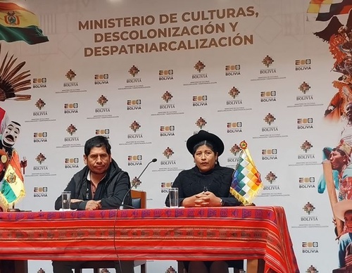Ministra destaca presencia de Bolivia en Bienal de Arte de Venecia