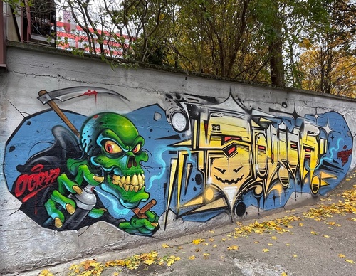 Galería de arte callejero de Ogryz - Brasil