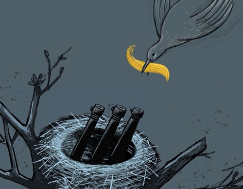 Gallery of Cartoons by Marcelo Chamorro from Ecuador