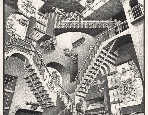 Galería de pintura de Maurits Escher - Países Bajos