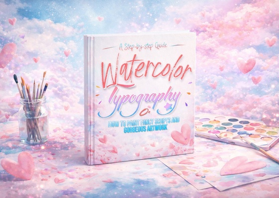 Watercolor Typography