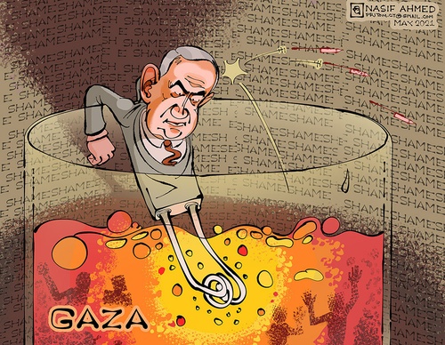 holocide caricature