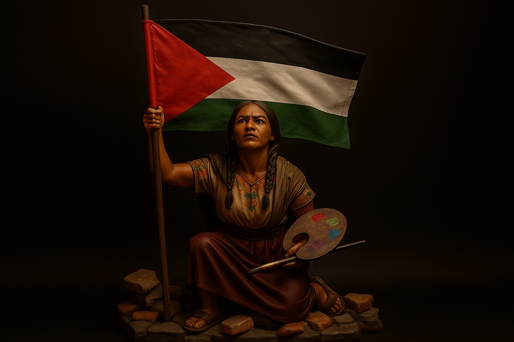 Lines of Resistance: Latin American Art Confronting the Zionist Regime
