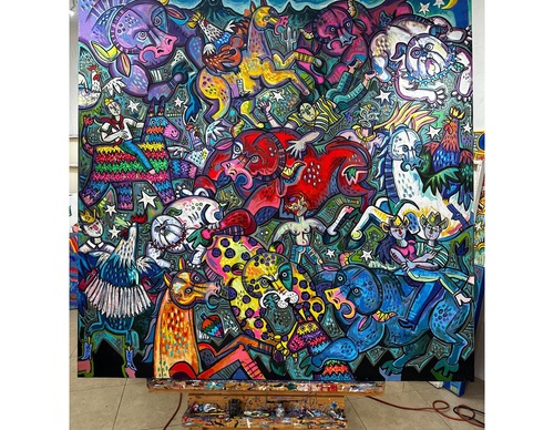 Gallery of painting by José Jiménez - Mexico