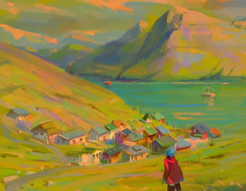 Galería de pintura de Slawek Fedorczuk - Polonia