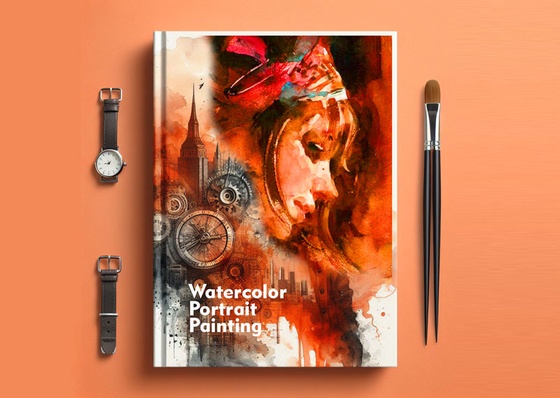Portrait Painting in Watercolor: Reid, Charles