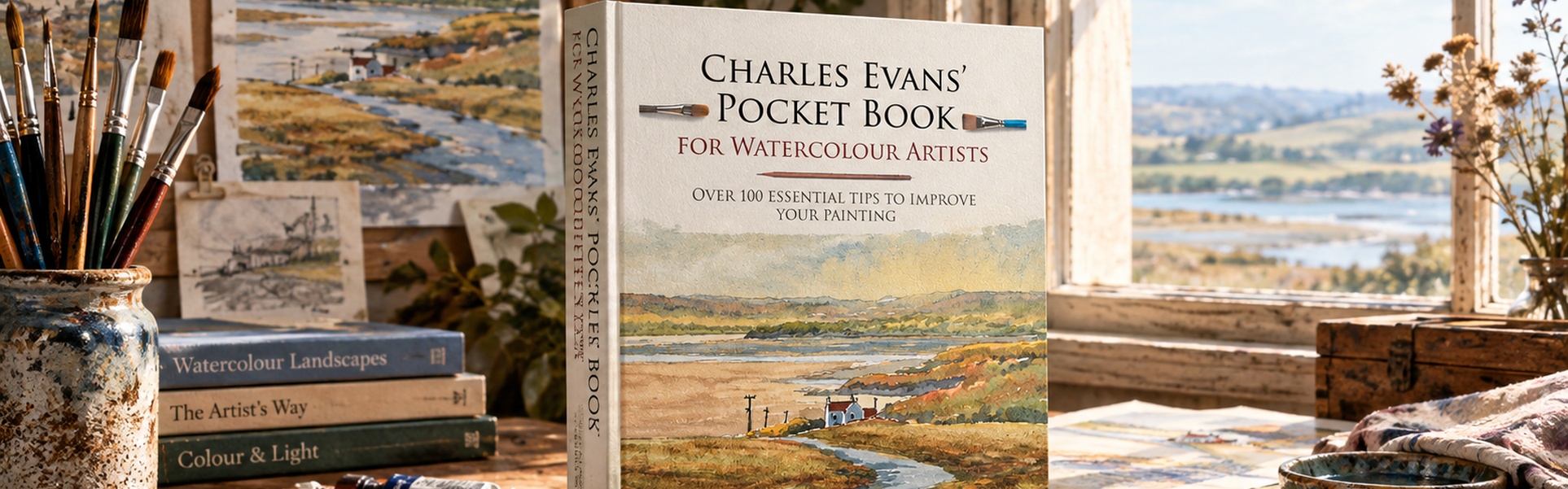 Charles Evans’ Pocket Book for Watercolour Artists: Over 100 Essential Tips to Improve Your Painting by Charles Evans