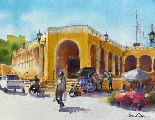 Galeria de pinturas em aquarela de Tere Lojero – México