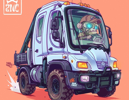 Galería de ilustraciones de Muhammad Firdaus - Singapur