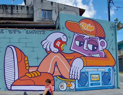 Galeria De Arte De Rua De Chivitz - Brasil