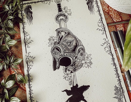 Galería de dibujos de The Little Wilderness - Inglaterra